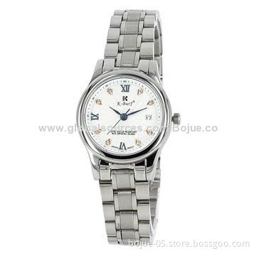 Waterproof Stainless Steel Wristwatch, 3ATM, OEM Services Available
